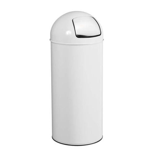 Rossignol - Poubelle de cuisine à trappe 45L VINTAGE  - Blanc