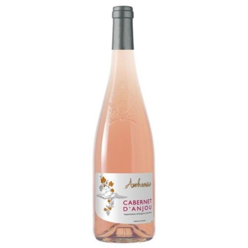 Vin Rosé Ambroisie Cabernet D'anjou Aoc - Loire - Bouteille 750ml
