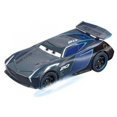 Carrera Go - Jackson Storm Neon Lights 1:43 Cars Avec Effets Lumineux - Voiture De Course Circuit Piste - Disney