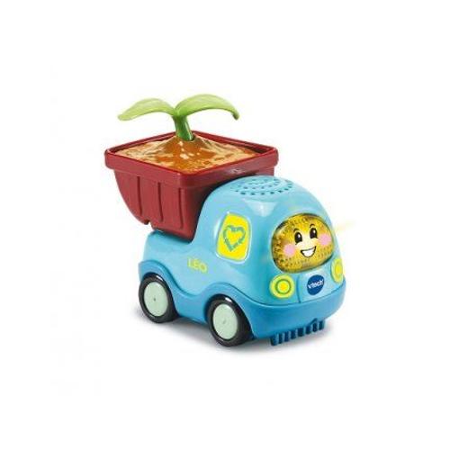 Leo Petit Camion Ecolo Sons Et Lumieres - Vehicule City - Tut Tut Bolide Garcon - Vtech Collection Play Green - Bebe, Enfant 1-5 Ans