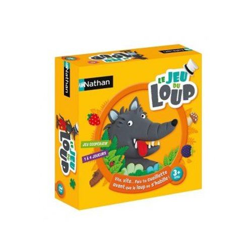 Le Jeu Du Loup Qui S'habille - Cueillette En Foret - Premier Jeu De Societe 3 Ans - Cooperatif Et Educatif - Set Jeu Et Carte Animaux