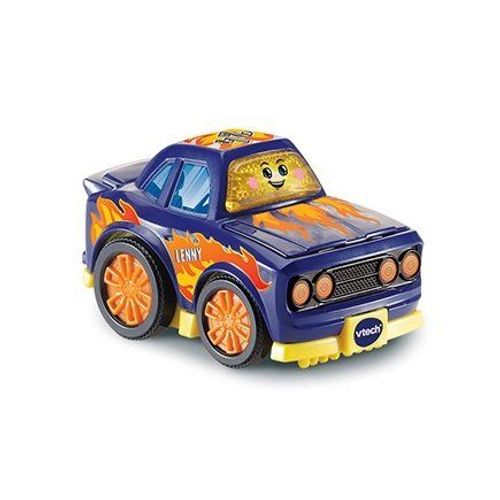 Vehicule Tut Tut Bolide Lenny As Du Circuit, Serie Pro Tuning - Voiture De Course Son Et Lumiere - 1er Age - Set Jouet Et Carte