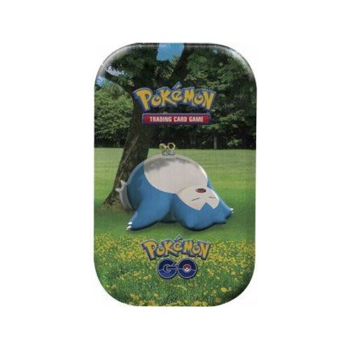 Mini Tin Box Pokemon Ronflex - Set Carte A Collectionner Française + 1 Carte Tigre - Boite Metal