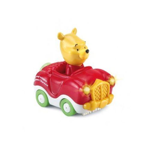 Magi Voiture Winnie L'ourson, Version Fr - Bolide Interactif Bebe - Tut Tut Bolides Disney - Set Voiture Premier Age Et Carte