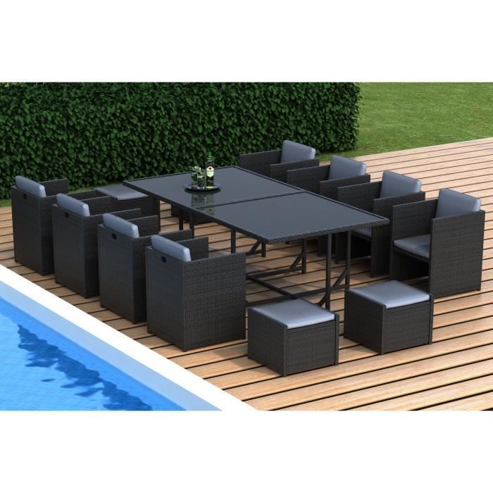 Bulaned Ensemble de Salle à Manger de Jardin 5 pcs Gris,Salon De Jardin  Exterieur Pas Cher,Petite Table De Jardin Exterieur,Table De Jardin avec  Chaise : : Jardin