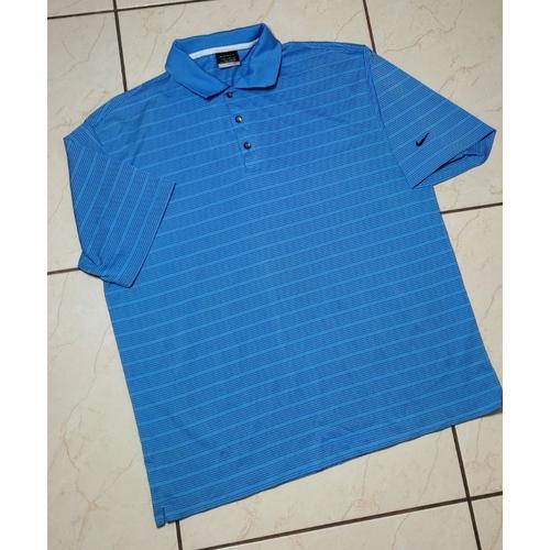 Polo Homme Nike Golf. Taille L. Couleur Bleu