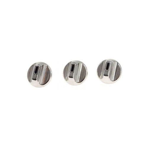 Lot de 3 boutons Four cuisinière (SS-208147 SS208147 MOULINEX TEFAL)