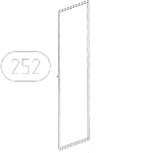 Joint de porte (repère 252) Réfrigérateur congélateur (5928101100 BEKO GRUNDIG)