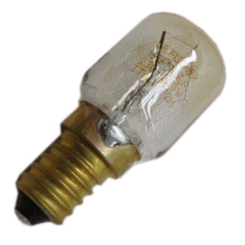 Ampoule LED E14-T25-1W 230 volt d'origine Réfrigérateur congélateur (824610802 824710016 LADEN BAUCKNECHT IKEA WHIRLPOOL IGNIS WHIRLPOOL SMEG BAUKNECHT RADIOLA)