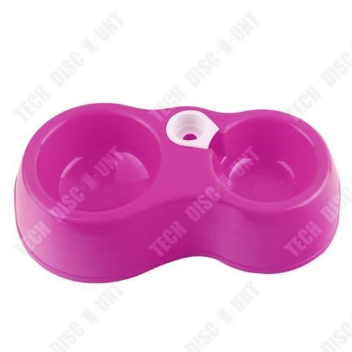 Td® Distributeur Croquettes Pour Chat Chien Gamelle Moyen Animaux De Compagnie Antidérapante Voyage Lapin Bol Aliments Nourriture