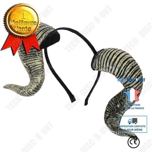 Td® Halloween Bandeau Carnaval Scène Drôle Accessoires Couvre-Chef Bandeau Corne Tête Bijoux Confortable À Porter