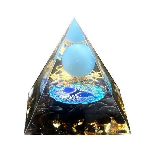 Pyramide Orgonite Métatron Arbre de Vie
