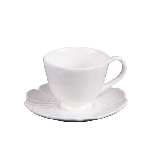 Tasse À Café Avec Sous Tasse Ginkgo 10 Cl (Lot De 6)