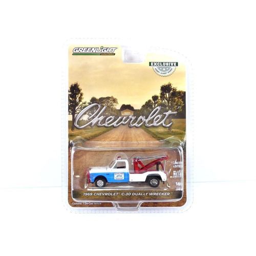 Greenlight Collectibles 1/64 30324 Chevrolet C-30 Dually Wrecker - 1969 Diecast Modelcar-Greenlight