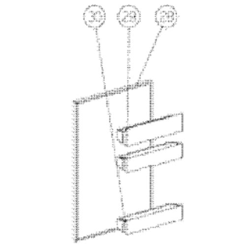 Balconnet bouteilles (repère 30) Réfrigérateur congélateur (137F13 LISTO)