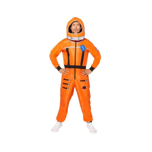 Déguisement Combinaison Astronaute Orange Adulte