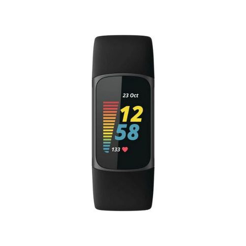 Fitbit Charge 5 - Acier Inoxydable Graphite - Suivi D'activités
