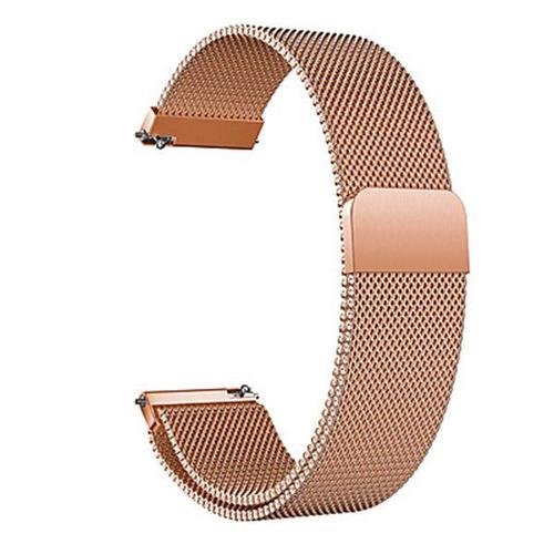 Bracelet Milanese Loop Fermoir Magnétique Pour Oneplus Nord Watch - Rose Or