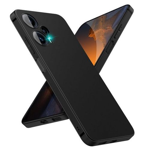 Coque Pour Xiaomi Poco F5 5g / Redmi Note 12 Turbo - Housse Etui Silicone Gel Fine + Film Ecran - Noir