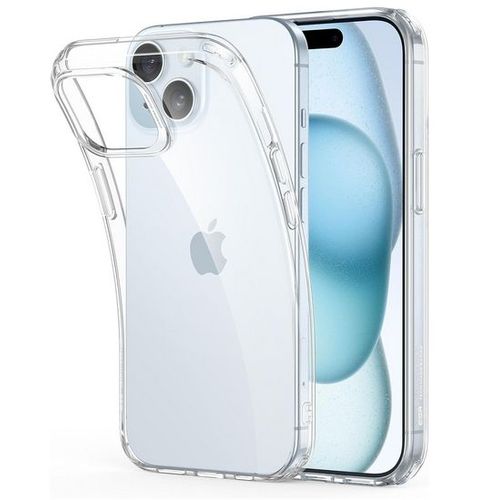 Coque Pour Apple Iphone 15 Plus - Housse Etui Silicone Gel Fine + Film Ecran - Transparent Tpu