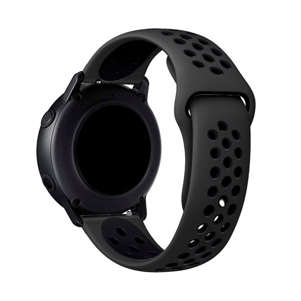 Bracelet Sportystyle Pour Amazfit Gtr 42mm - Noir / Noir