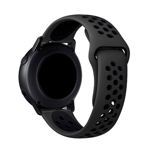 Bracelet Sportystyle Pour Samsung Galaxy Watch3 41mm - Noir / Noir