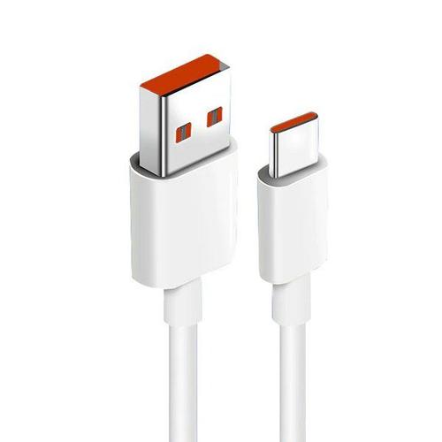 Câble De Charge Turbo Fast Charge 5a Type-C 1m Pour Xiaomi Redmi Note 10 Pro+