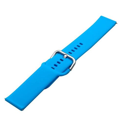 Bracelet En Silicone Souple Avec Boucle Pour Samsung Gear S3 Frontier - Bleu Ciel