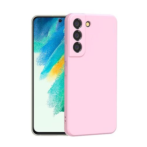Coque Silicone Liquide Pour Samsung Galaxy S22+ Plus 5g - Rose