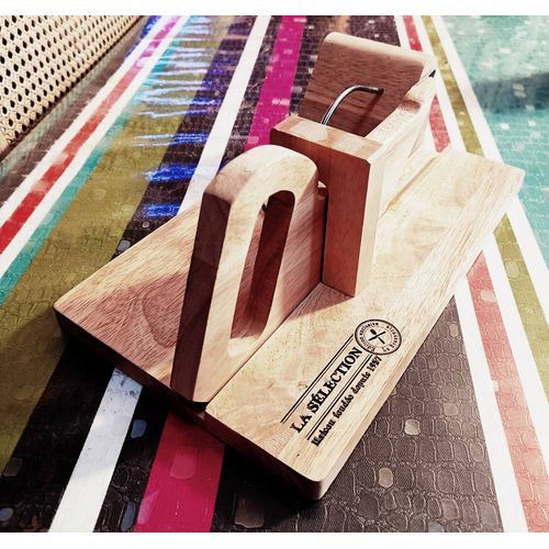 Guillotine Saucisson Hêtre Massif