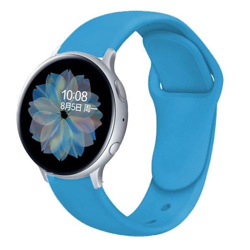 Bracelet Smoothsilicone Pour Apple Watch Series 8 - 41mm - Bleu Ciel