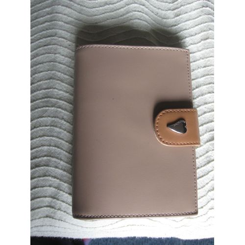 Portefeuille / porte-carte / porte-monnaie Lancaster - pour Femme - Cuir beige - Neuf