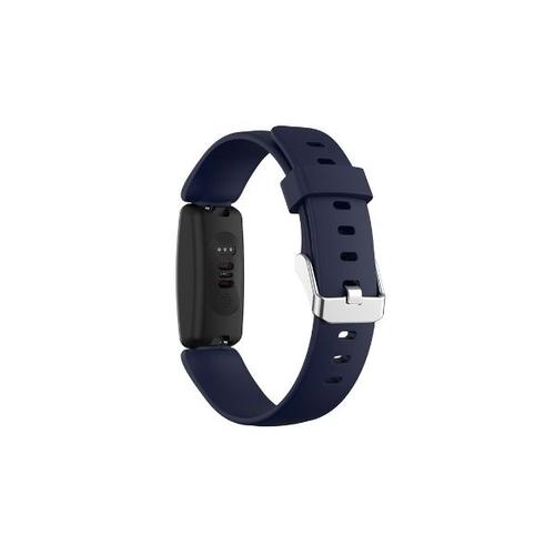 Bracelet Smoothsilicone Avec Boucle Pour Fitbit Ace 2 - Bleu Foncé