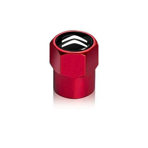 Rouge - 4pc Automobiles Pièces De Rechange Voiture Roue Opathie Vanne Jante Tige Caps Pour Cristaux En C4 C3 C5 C6 Berlingo C4l Picasso C3-Xr C4