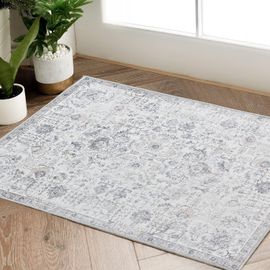 SJZG-Tapis De Couloir, 60 X 150 Cm, Gris, Style Vintage,
