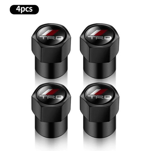 Noir - Bouchons De Assujethexagonaux Pour Voiture Toyota, Trd Avensis, Auris, Hilux, Cortrustcamry, Rav4, Reiz, Scion Yadditif, Décoration D'accessoires Automobiles, 4 Pièces