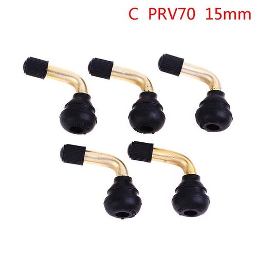 Pvr50 - Noyau De Valve De Traction À 90 Degrés, Angle De Tige De Valve De Pneu Sans Chambre À Air De Moto, Trou De Jante 60/50-11.3mm Pvr70/11.5 5 Pièces