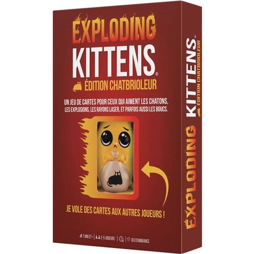 Jeu D'ambiance Asmodee Exploding Kittens Édition Chatbrioleur
