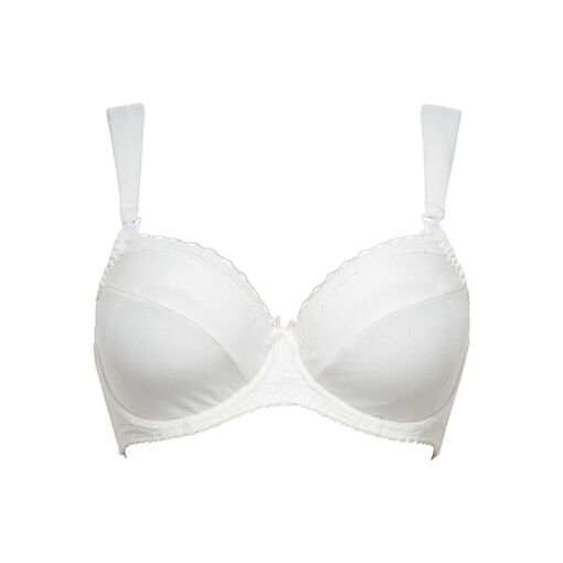 Soutien-gorge allaitement armatures ivoire en coton