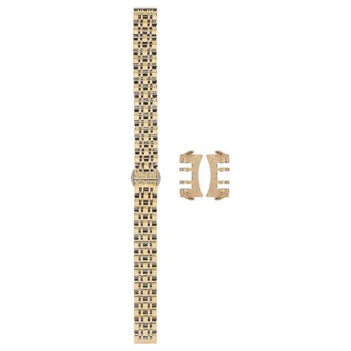 Bracelet De Montre En Acier Inoxydable, Accessoire De Remplacement Élégant Et Tendance, 16 Mm / 0,63 Po