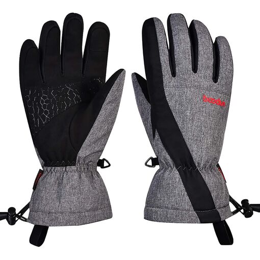 Gants De Ski, Gants De Neige Imperméables Et Coupe-Vent Pour Écran Tactile, Pour Hommes Et Femmes