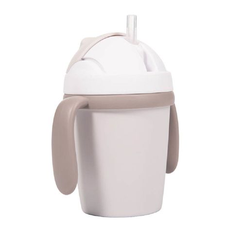 Tasse D'apprentissage En Plastique Biodégradable Grise - Bo Jungle