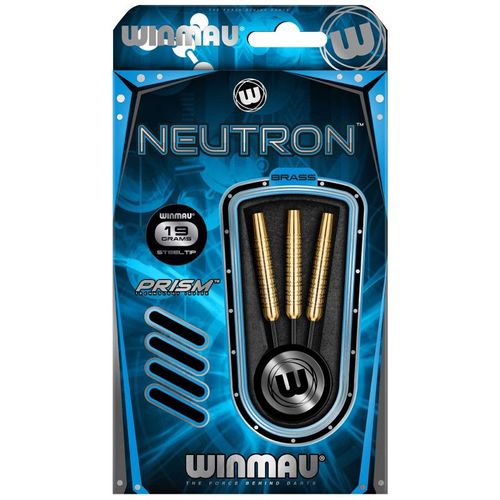 WINMAU NEUTRON 19 GR. BRASS OP BLISTER