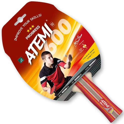 PALLETTE T.T. ATEMI 600 ANATOMIC 3 ÉTOILES ITTF