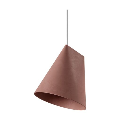Suspension en porcelaine brute non émaillée te