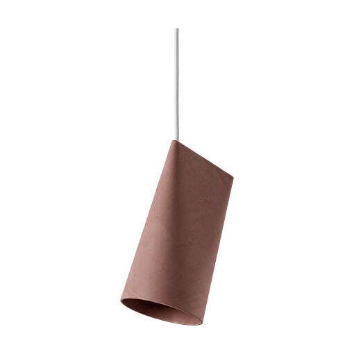 Suspension en porcelaine brute non émaillée te
