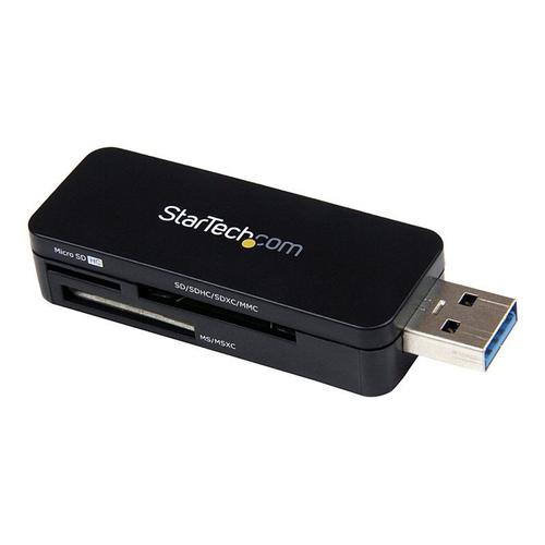 StarTech.com Lecteur externe de cartes mémoires multimédia USB 3.0 - Clé USB lecteur de cartes SD / Micro SD / MMC / Memory Stick - Lecteur de carte (Multi-Format) - USB 3.0