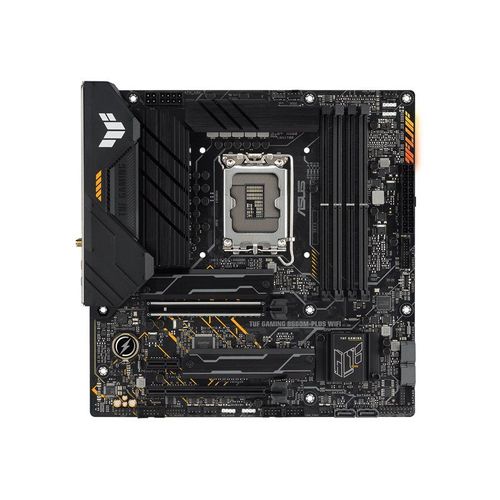 ASUS TUF GAMING B660M-PLUS WIFI - Carte-mère - micro ATX - Socket LGA1700 - B660 Chipset - USB-C Gen 2x2, USB 3.2 Gen 1, USB 3.2 Gen 2, USB-C 3.2 Gen 1 - 2.5 Gigabit LAN - carte graphique...