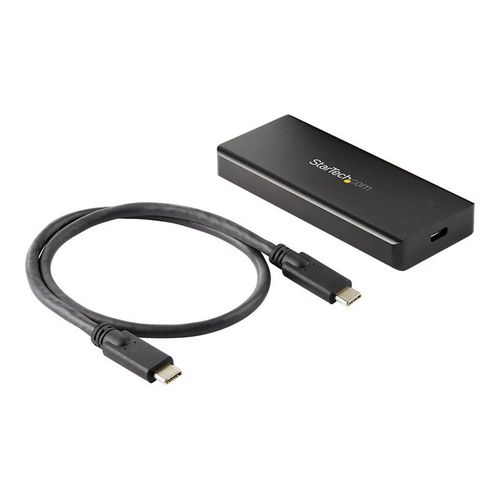 StarTech.com StarTech.com M2E1BRU31C Boîtier M.2 NVMe PCIe SSD - IP67 résistance à l'eau et à la poussière - USB 3.1 Gén 2 - 10 Gbps - Boitier externe - M.2 - M.2 Card - USB 3.2 (Gen 2) - noir -...