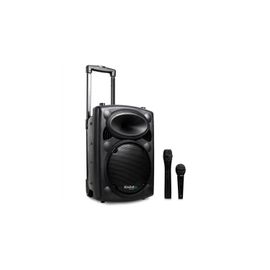 Système portable autonome 8" 400W - USB/REC/VOX/BLUETOOTH + 1 Micro VHF + 1 Micro filaire